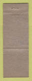 Matchbook Cover - University Club Syracuse NY WEAR