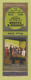 Matchbook Cover - Johnnie's Tavern WORN