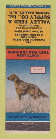 Matchbook Cover - Valley Feed and Supply Spring Valley NY