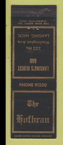 Matchbook Cover - The Hofgrau Lansing MI WEAR
