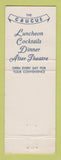 Matchbook Cover - Caucus Mineola LI NY