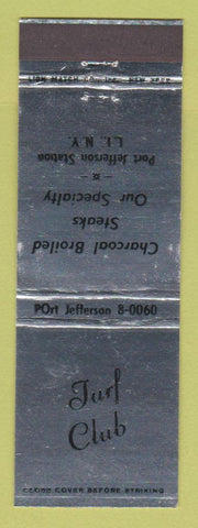 Matchbook Cover - Turf Club Port Jefferson Station LI NY