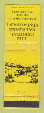Matchbook Cover - Original Calabash Restaurant NC WEAR
