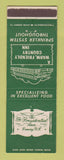 Matchbook Cover - Presidential Inn Conway NH