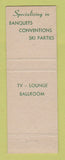 Matchbook Cover - Presidential Inn Conway NH