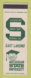 Matchbook Cover - Michigan State University East Lansing MI Spartans