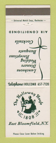 Matchbook Cover - Holloway House East Bloomfield NY