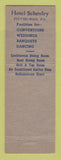 Matchbook Cover - Hotel Schenley Pittsburgh PA