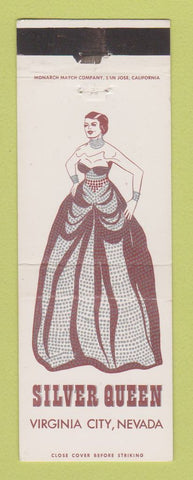 Matchbook Cover - Silver Queen Virginia City NV WEAR