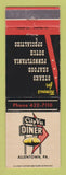 Matchbook Cover - City Vu Diner Allentown PA