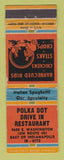 Matchbook Cover - Polka Dot Drive In Restaurant Indianapolis IN WEAR