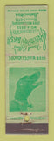Matchbook Cover - Frank Collins' Harmony Bars Detroit MI WORN