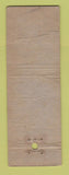 Matchbook Cover - Frank Collins' Harmony Bars Detroit MI WORN
