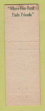 Matchbook Cover - Hotel Langwell Elmira NY