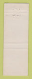 Matchbook Cover - Holland House Taverne New York City