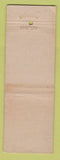 Matchbook Cover - Hotel Benjamin Franklin San Mateo CA WORN