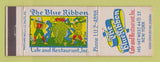 Matchbook Cover - Blue Ribbon Restaurant New York City