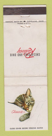 Matchbook Cover - Chesapeake and Ohio Railroad WEAR