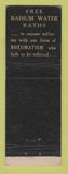 Matchbook Cover - Hotel Will Rogers Claremore OK