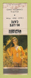 Matchbook Cover - Hi Life Cafe Chadron OH pinup WORN