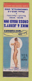 Matchbook Cover - Mike & Jerry's Cross Road Inn Uhrichsville OH pinup WEAR
