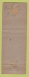 Matchbook Cover - Allie Wahl Rochester NY Restaurant WEAR