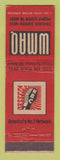 Matchbook Cover - WMAQ Radio Chicago IL