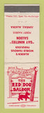 Matchbook Cover - Red Dog Saloon Juneau AK WEAR