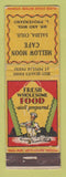 Matchbook Cover - Mellow Moon Cafe Salida Colorado FEDERAL LONG WORN