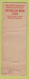 Matchbook Cover - Mellow Moon Cafe Salida Colorado FEDERAL LONG WORN