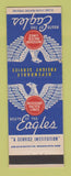 Matchbook Cover - Missouri Pacific Lines Railroad Route of the Eagles