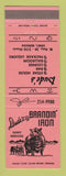 Matchbook Cover - Dude's Brandin Iron Steaks Sidney NE