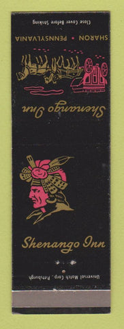 Matchbook Cover - Shenango Inn Sharon PA