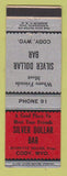 Matchbook Cover - Silver Dollar Bar Cody WY low phone #