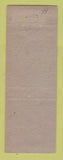 Matchbook Cover - Silver Dollar Bar Cody WY low phone #
