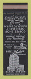 Matchbook Cover - Hotel Baker OR