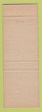 Matchbook Cover - Hotel Baker OR