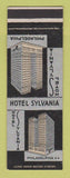 Matchbook Cover - Hotel Sylvania Philadelphia PA