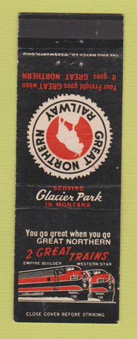Matchbook Cover - Great Northern Railroad