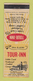 Matchbook Cover - Tour Inn New Castle DE STAINED