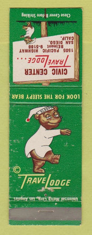 Matchbook Cover - Travel Lodge Motel San Diego CA WEAR