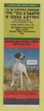 Matchbook Cover - Valley Feed and Supply Spring Valley NY