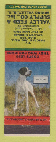 Matchbook Cover - Valley Feed and Supply Spring Valley NY