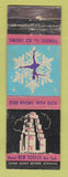 Matchbook Cover - Hotel New Yorker New York City WORN