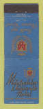 Matchbook Cover - Macfadden Deauville Hotel Miami Beach FL