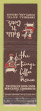 Matchbook Cover - Kings Coffee House Portland OR Imperial Hotel WEAR