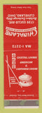 Matchbook Cover - Chinalane Chinese Restaurant Cleveland OH WEAR