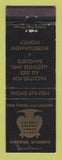 Matchbook Cover - Golden Steer Sheridan WY WEAR