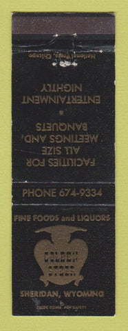 Matchbook Cover - Golden Steer Sheridan WY WEAR