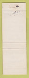 Matchbook Cover - Ho Hum Motel Burlington VT WEAR